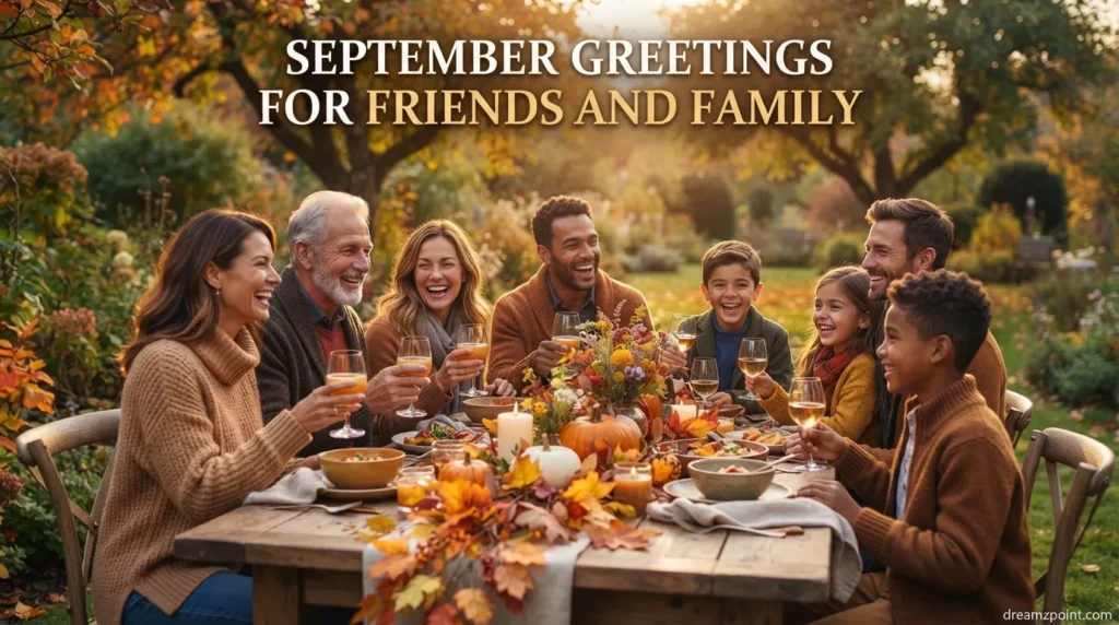 September Greetings for Friends and Family