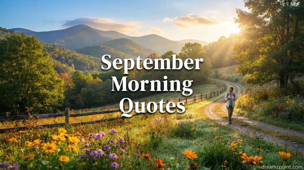 September Morning Quotes