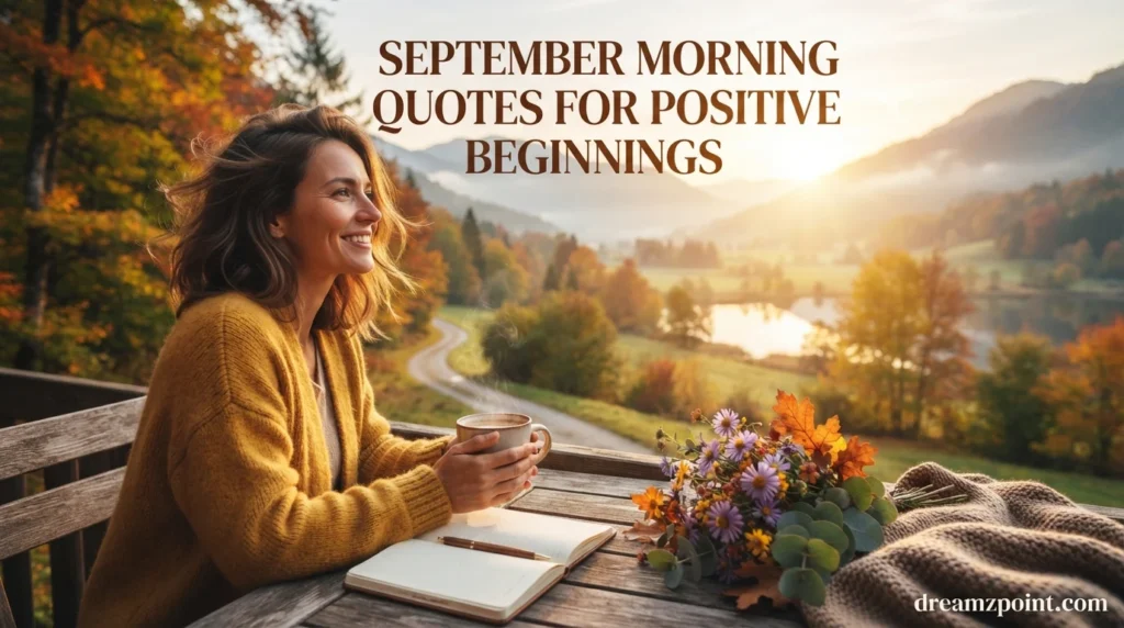 September Morning Quotes for Positive Beginnings