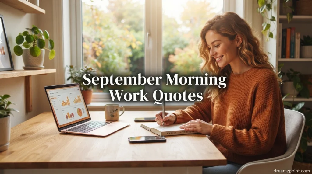 September Morning Work Quotes