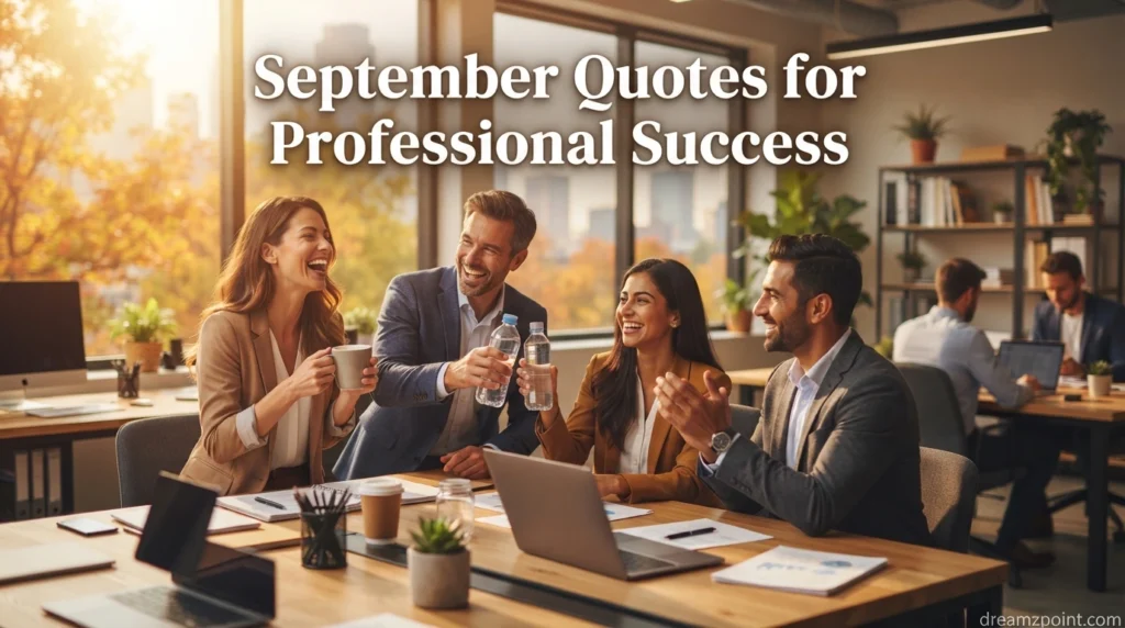 September Quotes for Professional Success