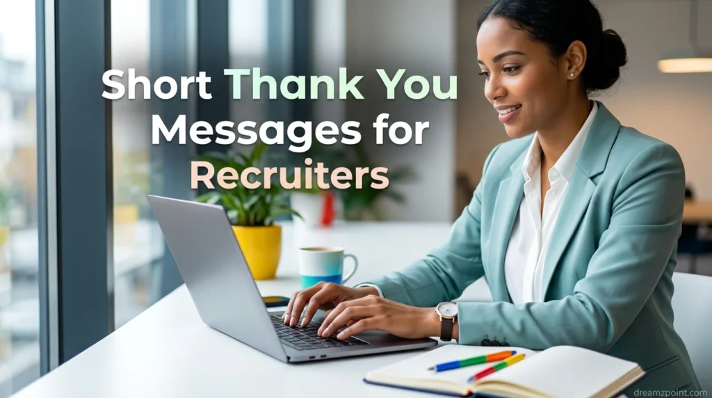 Short Thank You Messages for Recruiters