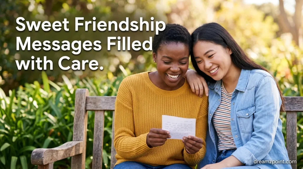 Sweet Friendship Messages Filled with Care