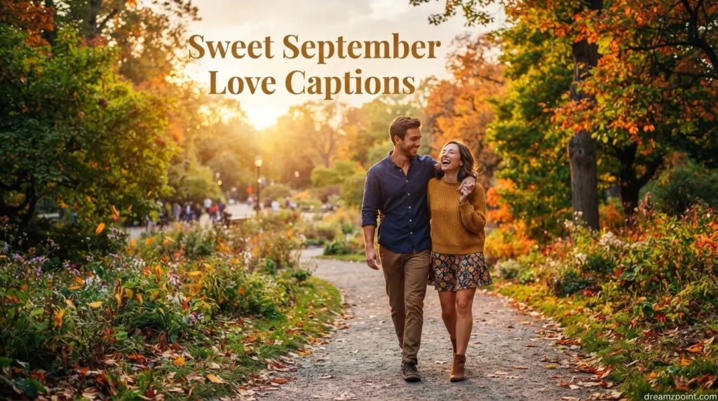 Sweet September Love Captions