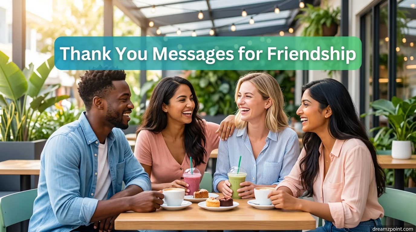 Thank You Messages for Friendship