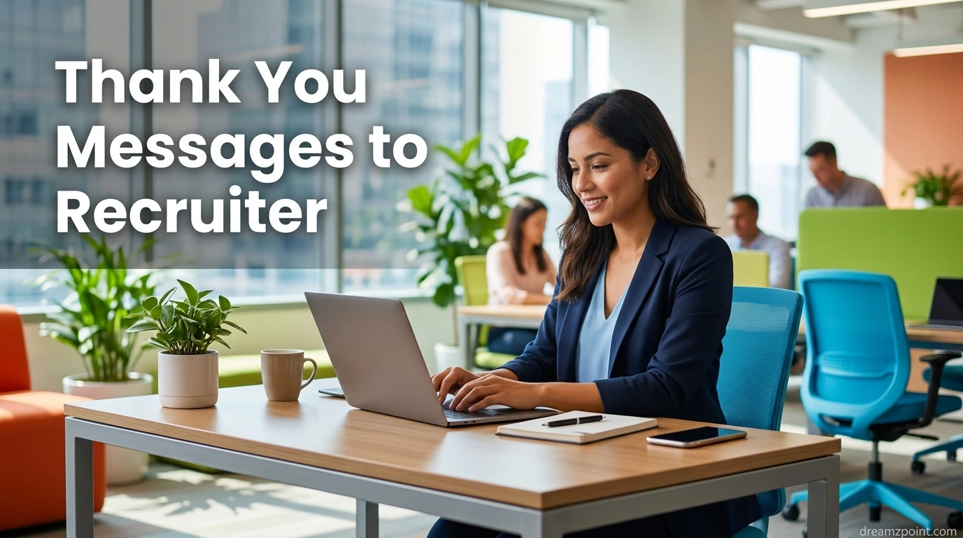 Thank You Messages to Recruiter