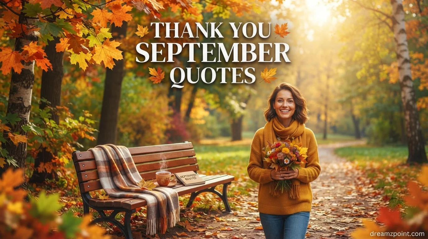 Thank You September Quotes