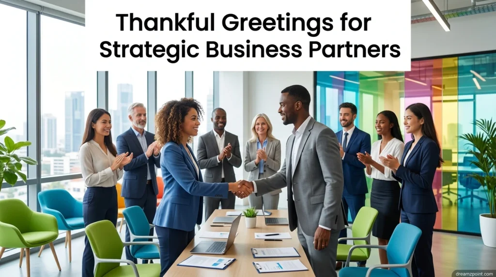 Thankful Greetings for Strategic Business Partners