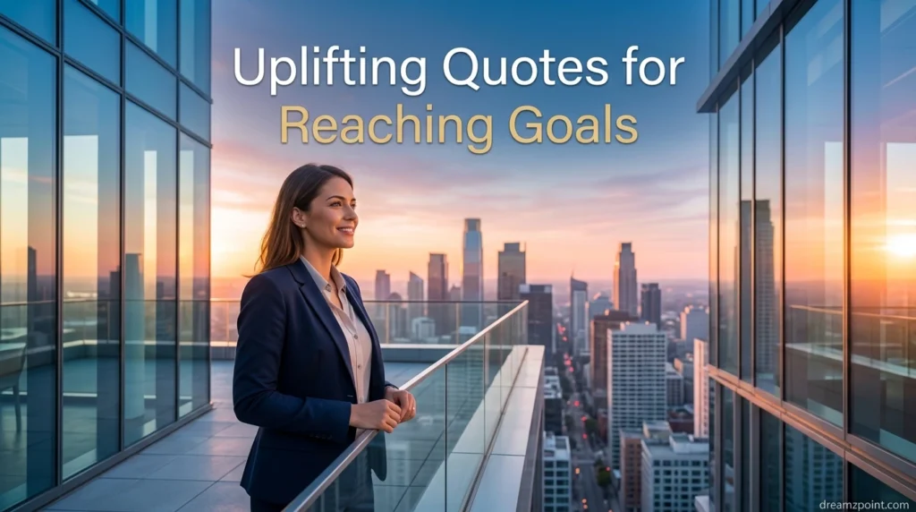 Uplifting Quotes for Reaching Goals