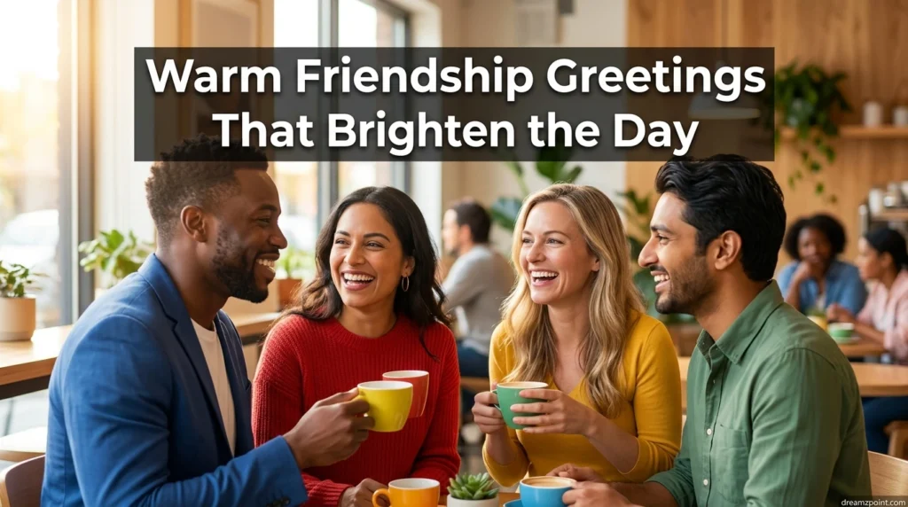 Warm Friendship Greetings That Brighten the Day