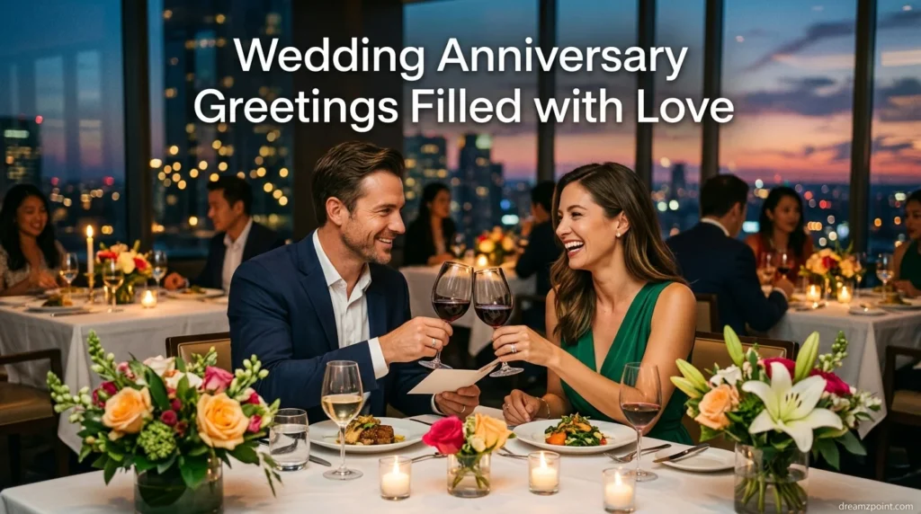 Wedding Anniversary Greetings Filled with Love