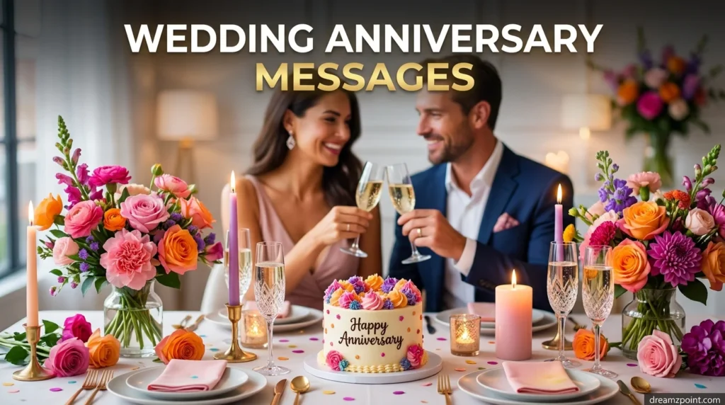 Wedding Anniversary Messages