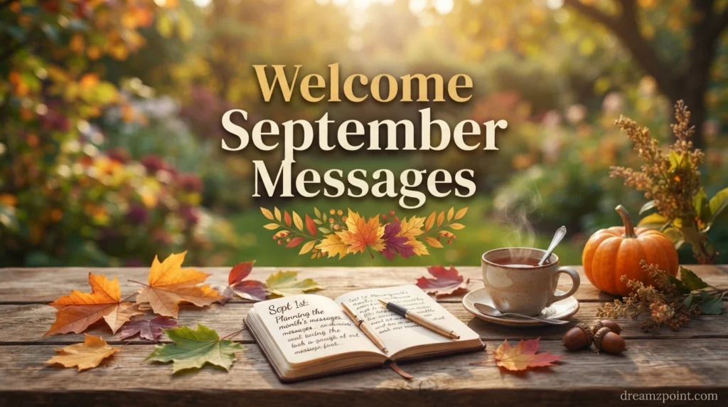 Welcome September Messages