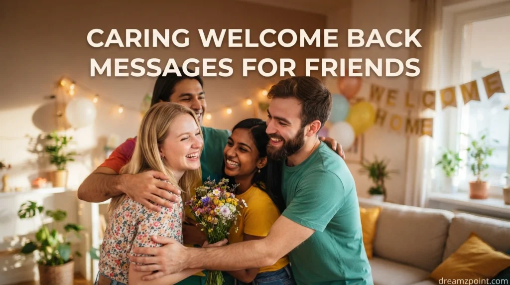 Caring Welcome Back Messages for Friends