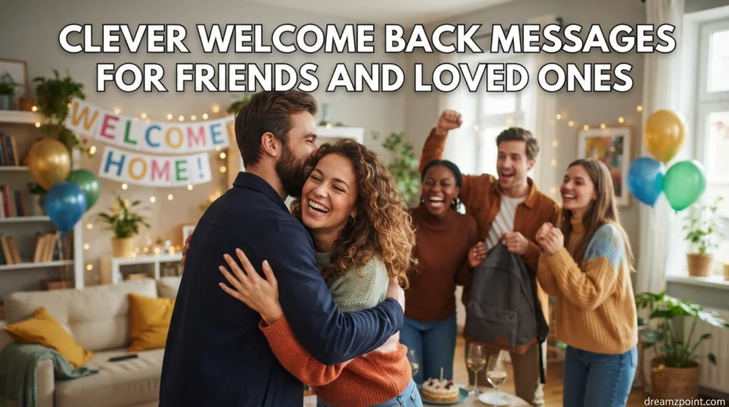Clever Welcome Back Messages for Friends and Loved Ones