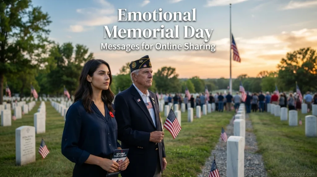 Emotional Memorial Day Messages for Online Sharing