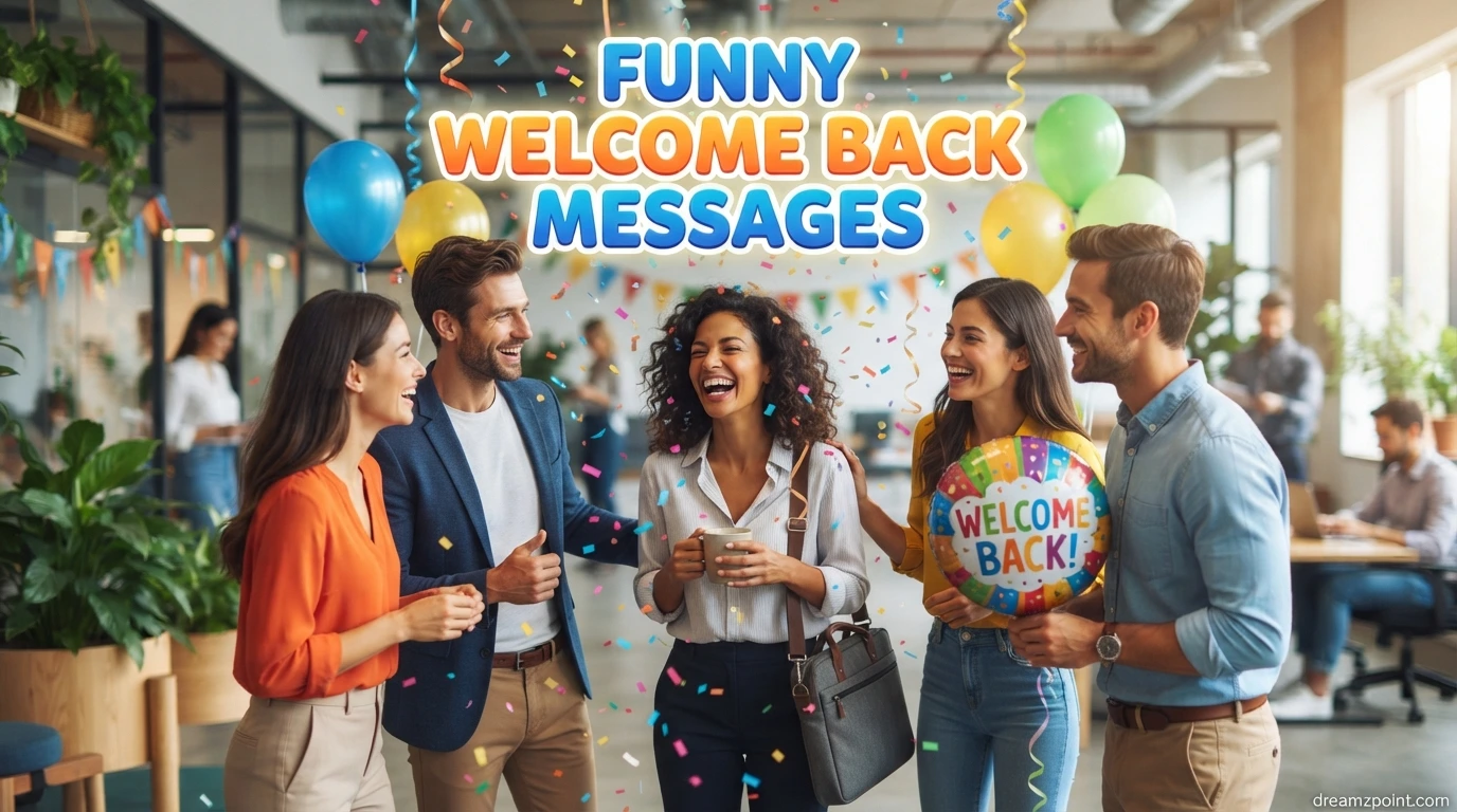 720+ Funny Welcome Back Messages