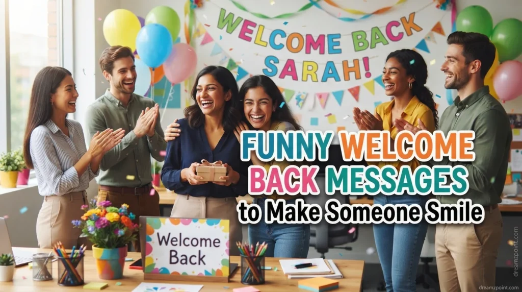 Funny Welcome Back Messages to Make Someone Smile