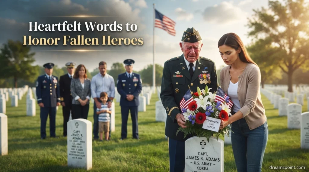 Heartfelt Words to Honor Fallen Heroes