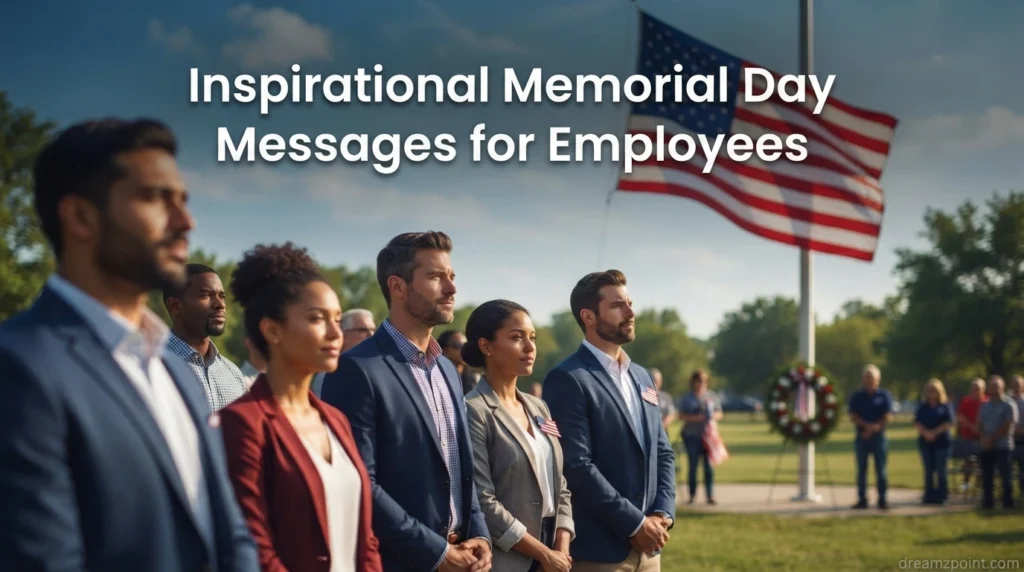 Inspirational Memorial Day Messages for Employees