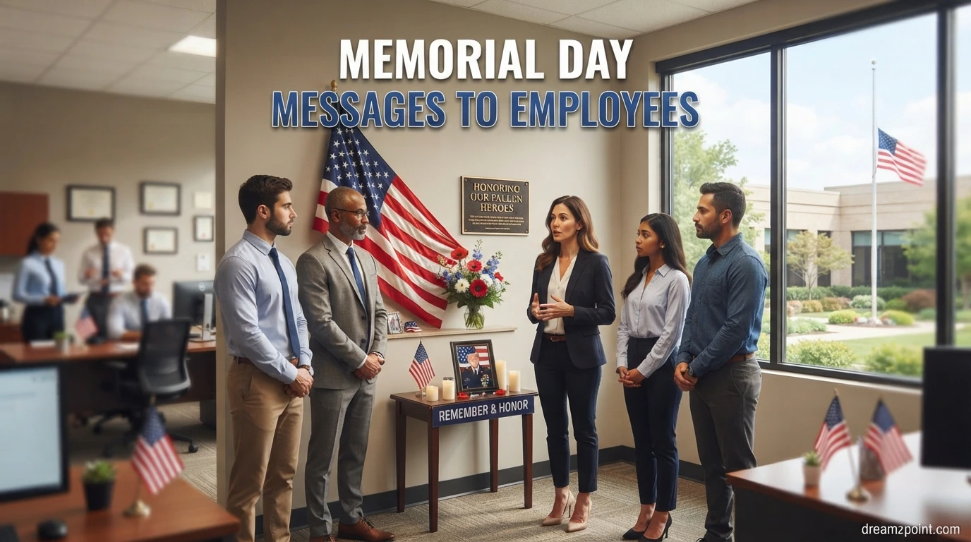 Memorial Day Messages to Employees