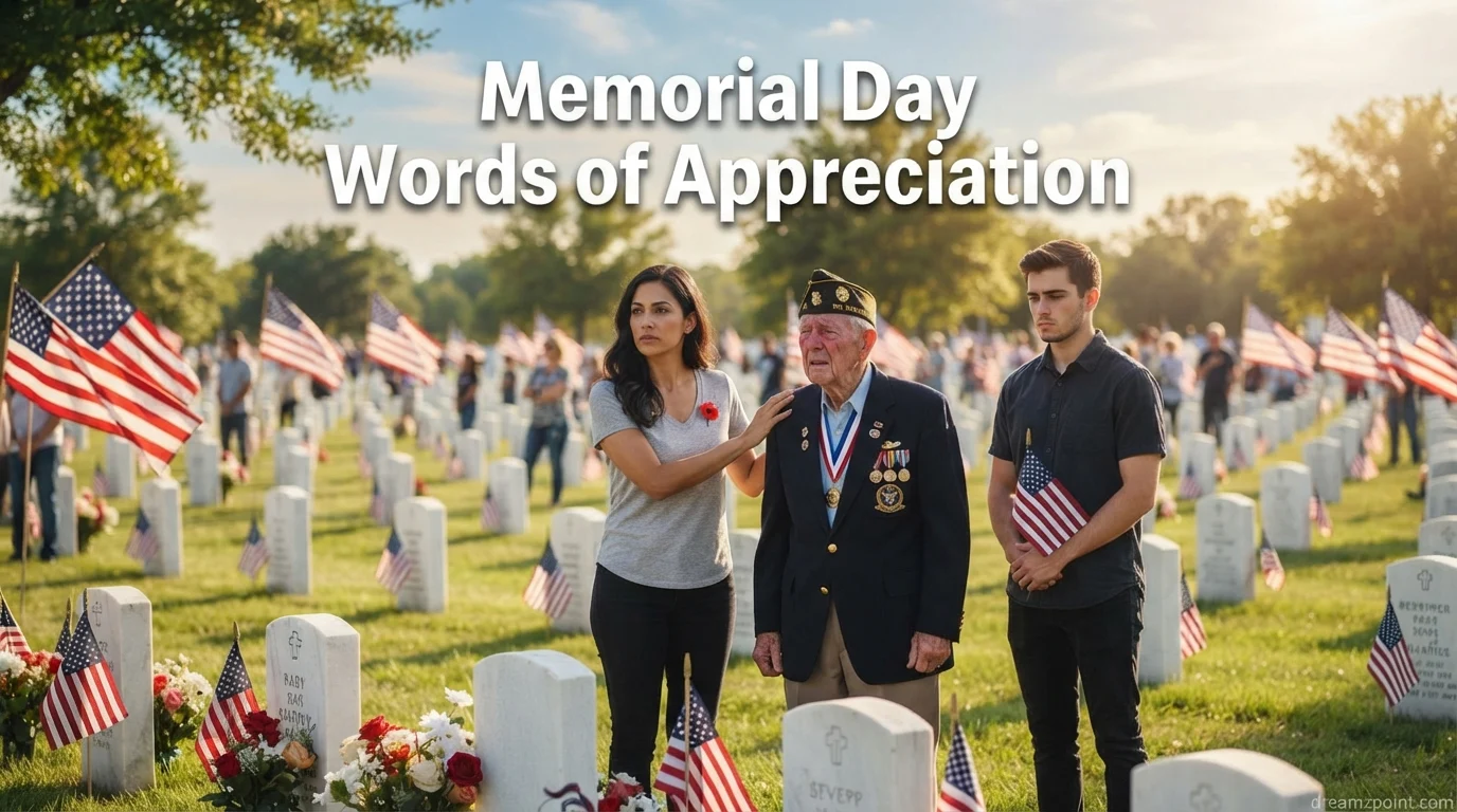 Memorial Day Words of Appreciation