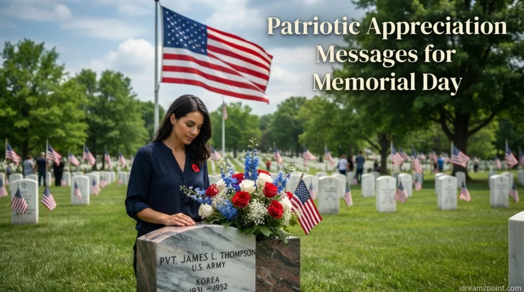 Patriotic Appreciation Messages for Memorial Day