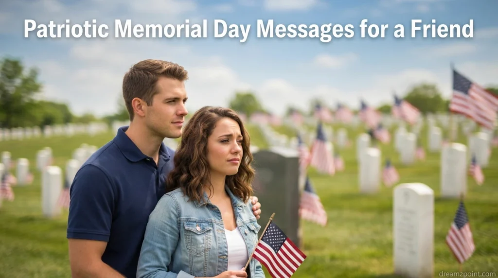 Patriotic Memorial Day Messages for a Friend