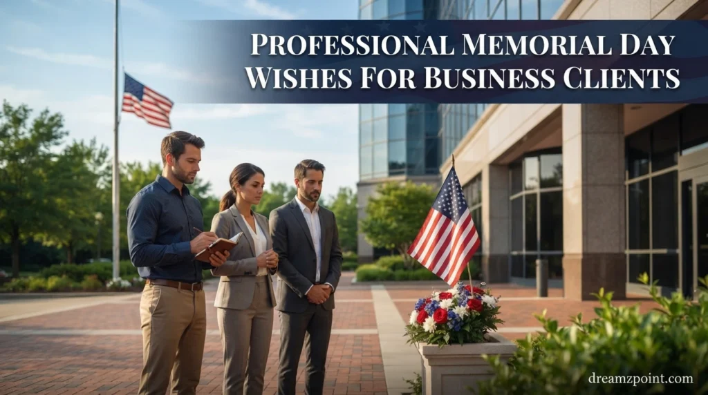 Professional Memorial Day Wishes for Business Clients