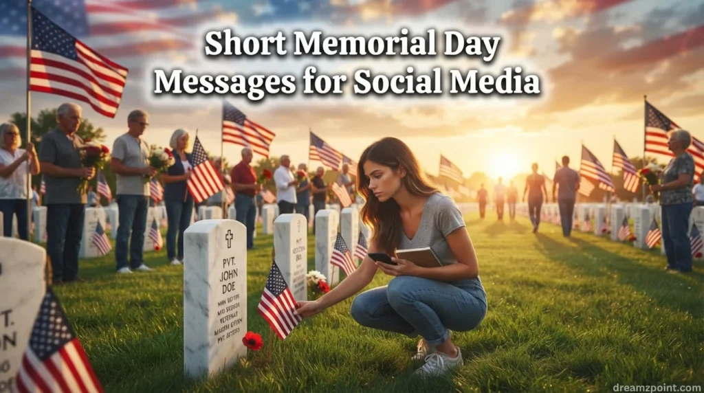 Short Memorial Day Messages for Social Media