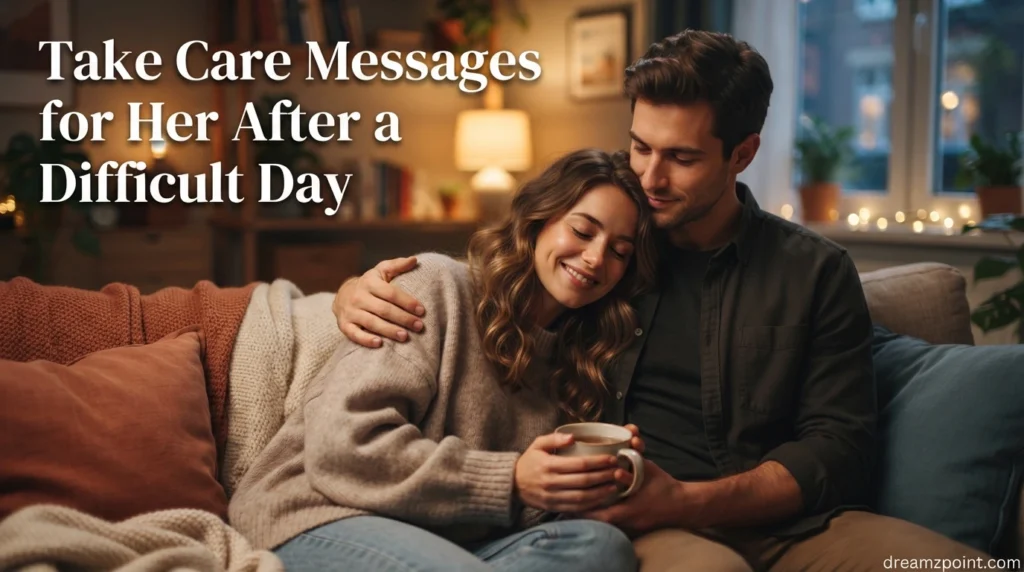 Take Care Messages for Her After a Difficult Day
