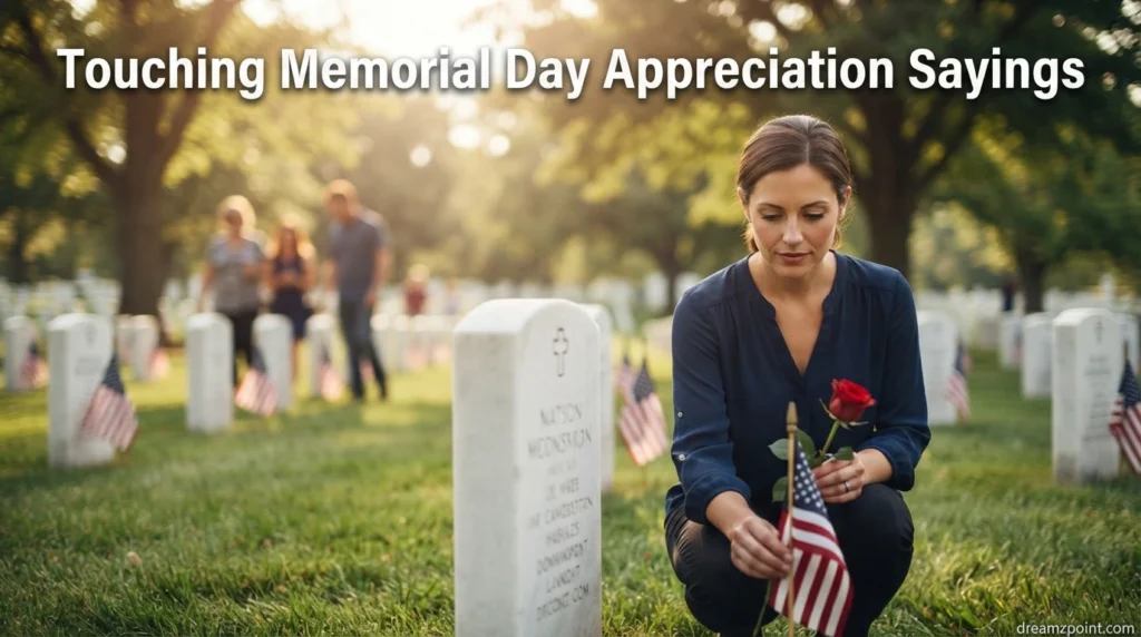 Touching Memorial Day Appreciation Sayings
