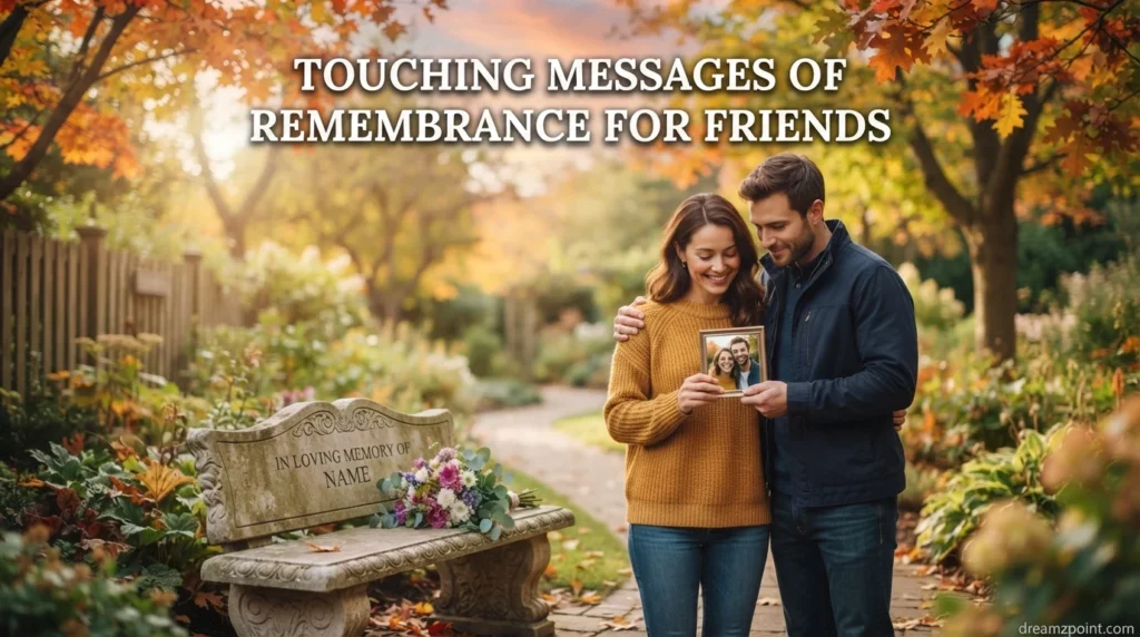 Touching Messages of Remembrance for Friends