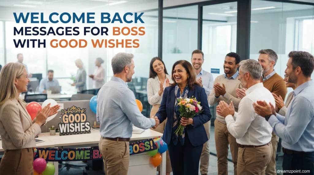 Welcome Back Messages for Boss With Good Wishes