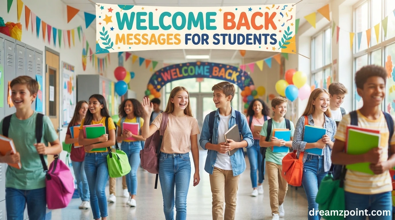 720+ Welcome Back Messages for Students